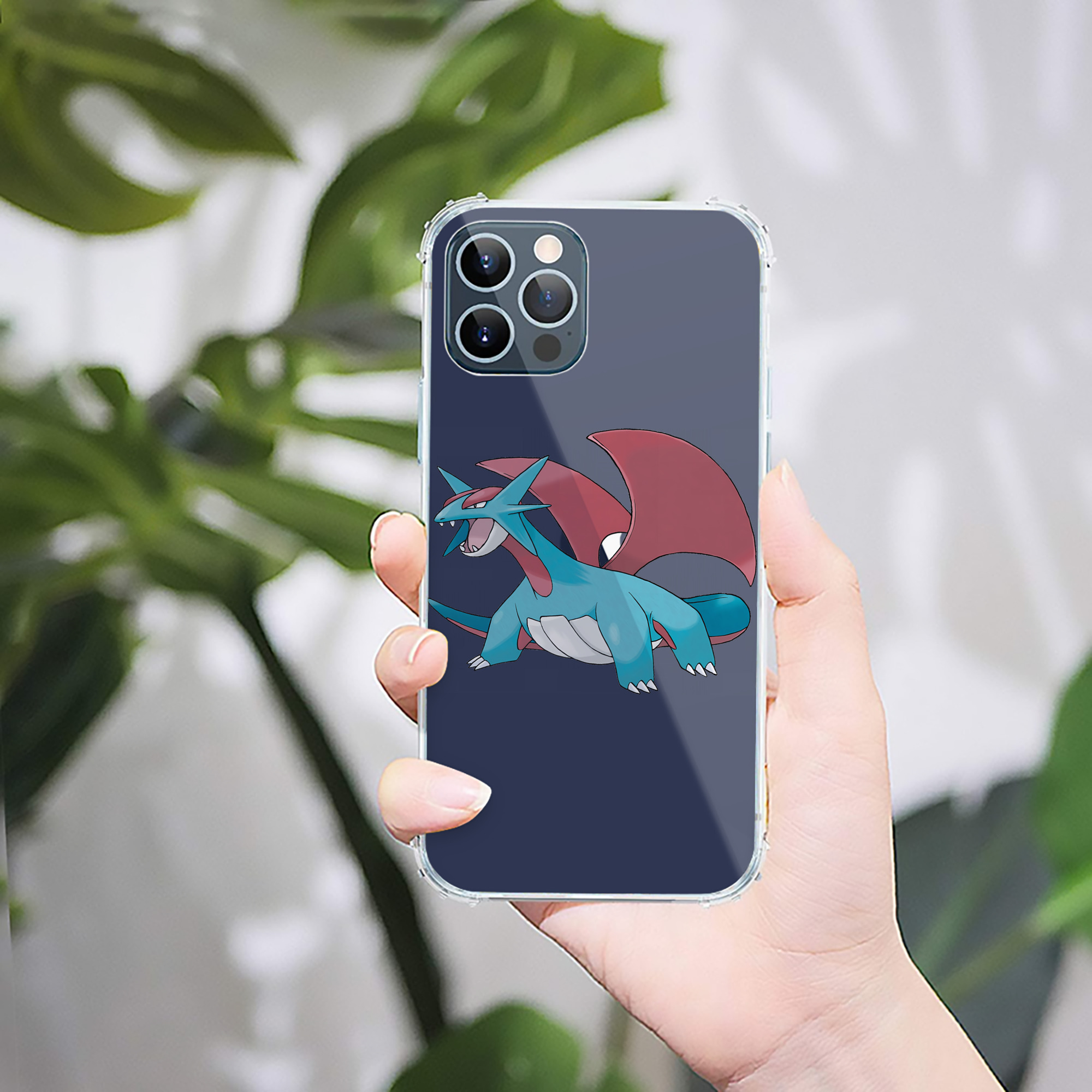 （画像用） ポケットモンスター Pokémon 【iPhone 12シリーズ対応】透明スマホケース（クリアソフトケース）